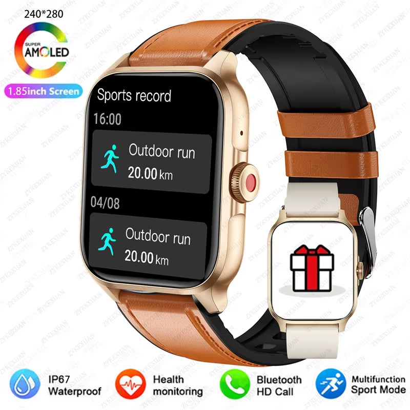 Xiaomi 2025 Smart Watch for Men and Women - Blood Oxygen and Heart Rate Monitoring, Sports Fitness Features, Bluetooth Calling