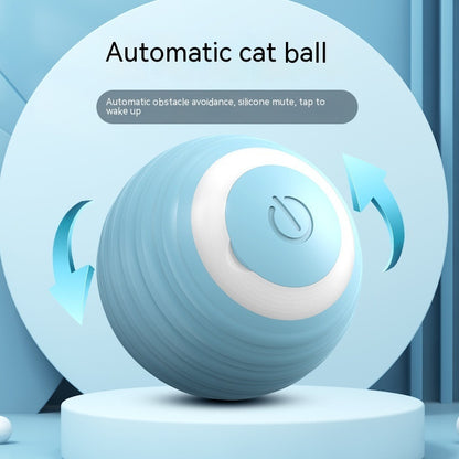 Bola Interativa Inteligente para Gatos – Movimento Automático & Diversão Garantida