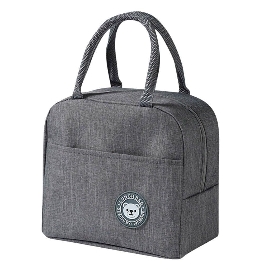 Bolsa Termica Com Alça Marmita Lancheira Marmiteira Academia Dieta Trabalho Passeios Escola Feminina Masculina PREMIUM (Azul)