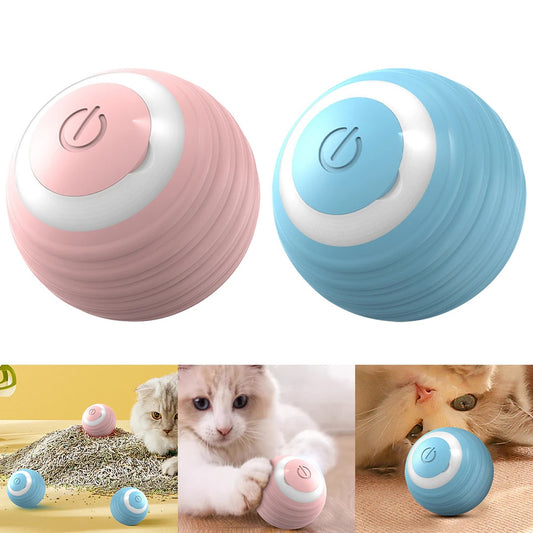 Bola Interativa Inteligente para Gatos – Movimento Automático & Diversão Garantida