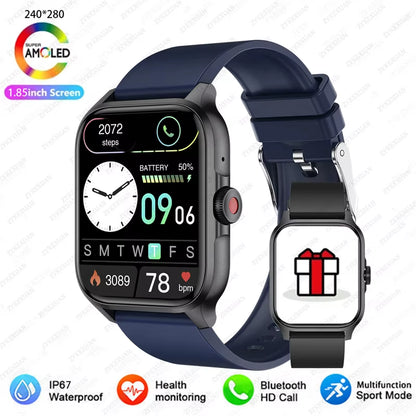 Xiaomi 2025 Smart Watch for Men and Women - Blood Oxygen and Heart Rate Monitoring, Sports Fitness Features, Bluetooth Calling